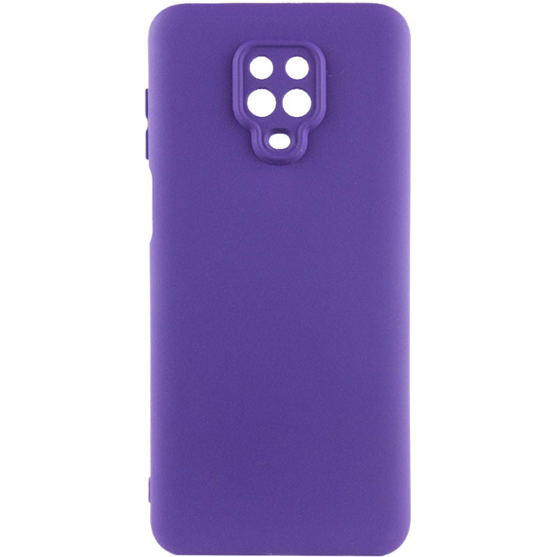 Чохол TPU GETMAN Liquid Silk Full Camera для Xiaomi Redmi Note 9s / Note 9 Pro / Note 9 Pro Max Фіолетовий / Ultra Violet