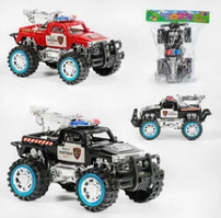 Джип 5229 (144/2) 2 види, полісмен, інерція, в пакеті, шт