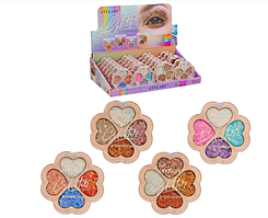 Косметика арт. 8110 (432шт) 18д.б*24 шт,глиттер, мікс 4 цвета, в дисплей боксе, цена за 1 шт,р-р 6,5, шт