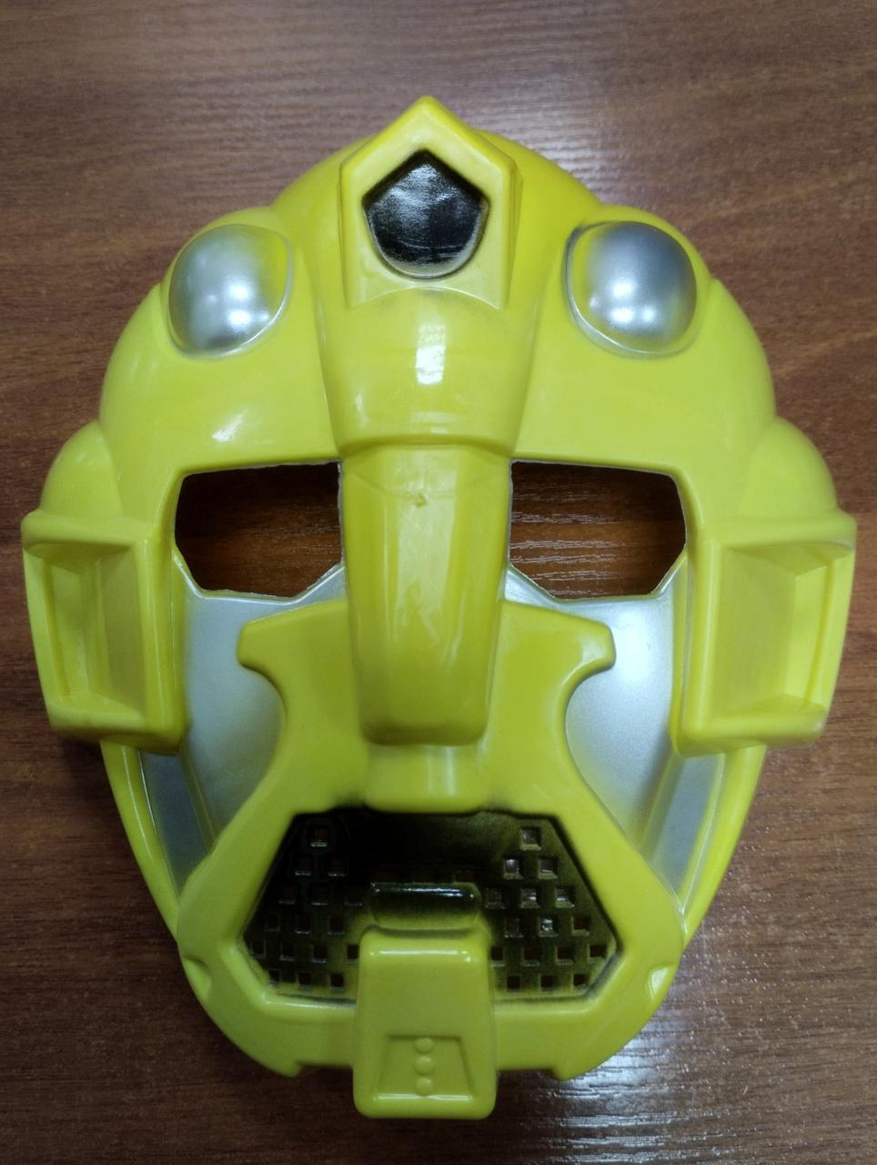 Маска героя робота трансформера Бамблбі Bumblebee