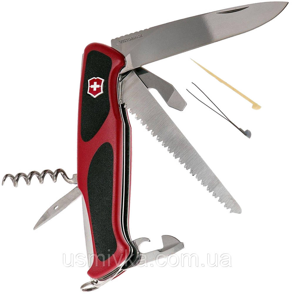 Складаний ніж Victorinox Ranger Grip 55 0.9563.C 12 функцій, фото 1