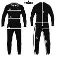 Термобілизна чоловіча Tribe Microfleece (футболка+штани) T-KA-0015-black, T-KA-0015-black-S, фото 5