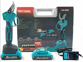 Секатор акумуляторний Grand СА-20BL (безщітковий мотор кейс 2 аку-2А·год)