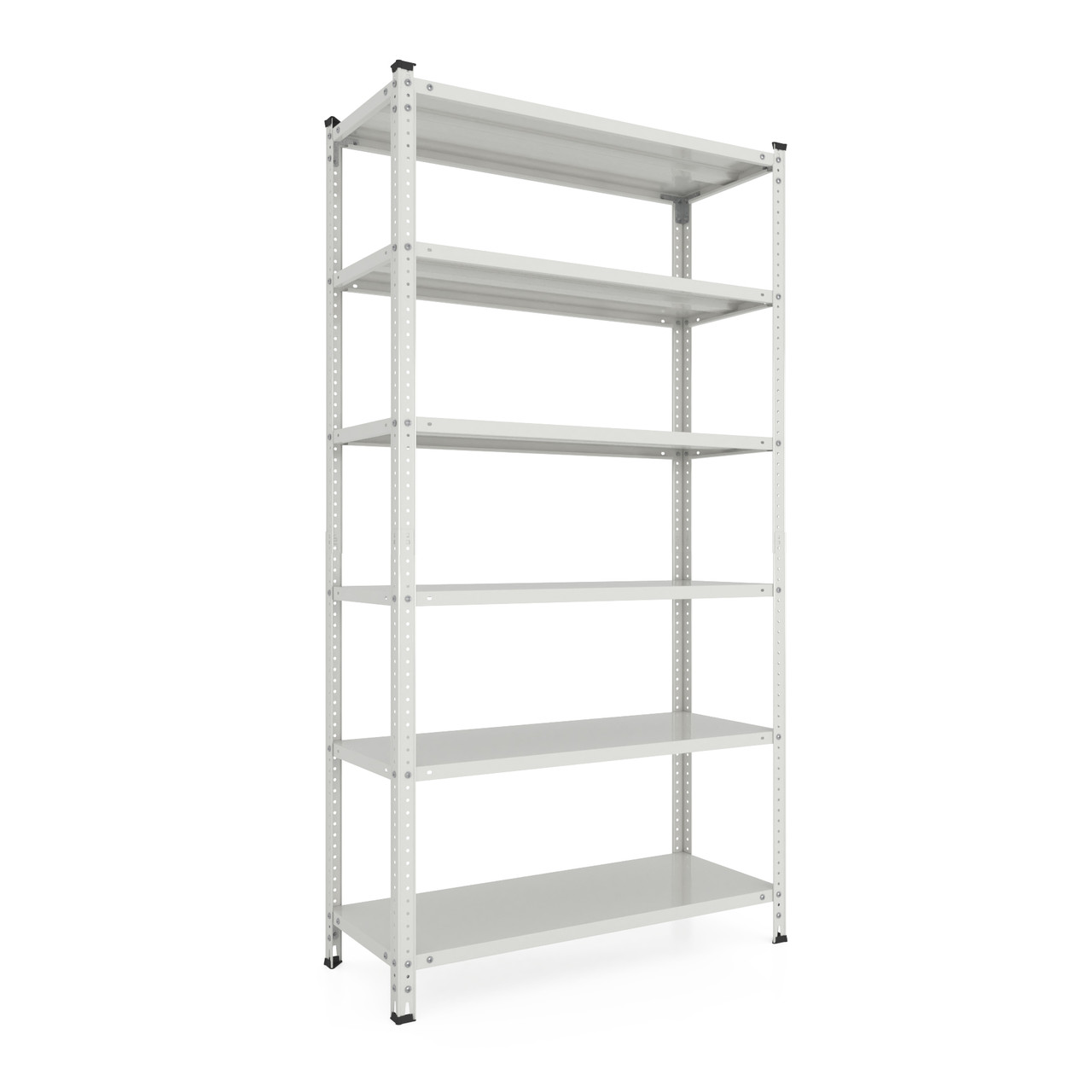 Стелаж Кронос КС 2200х1000х600 Меткас, 80 кг/полицю, 6 полиць, пофарбований, металевий, фото 1