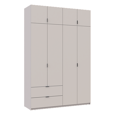 Розпашна шафа для одягу Doros Лукас Кашемір 180х50х240 (80737729), фото 1