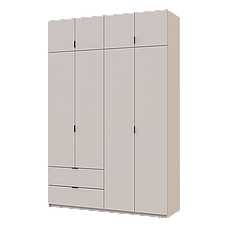 Розпашна шафа для одягу Doros Лукас Кашемір 180х50х240 (80737729), фото 4