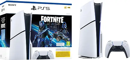 Консоль Sony PlayStation 5 Slim (CFI-2016 1000045165) Fortnite Cobalt Star UA, фото 1