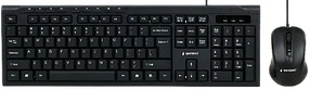 Комплект (клавіатура, миша) Gembird KBS-UM-03-UA Black