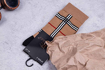 Високі чоловічі шкарпетки, якісні бавовняні шкарпетки