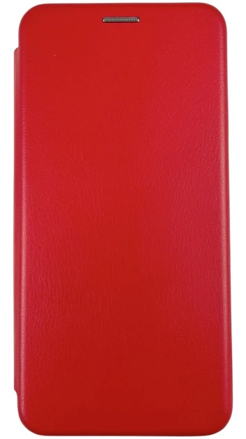 Чохол книжка Xiaomi Redmi Note 9 еко-шкіра Premium Case для смартфона Червоний