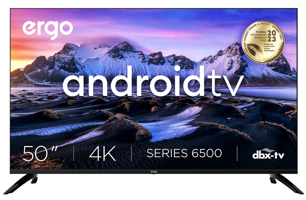 Телевізор ERGO 50GUS6500 SmartTV
