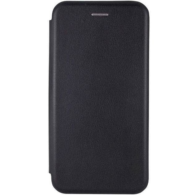 Чохол книжка Xiaomi Redmi Note 9 еко-шкіра Premium Case для смартфона Чорний
