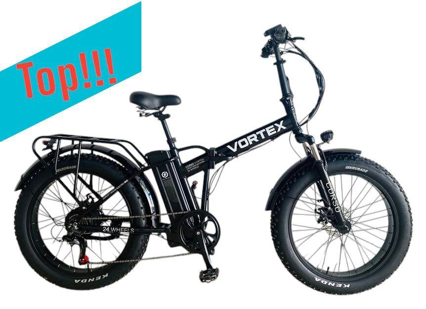 Електровелосипед Corso Vortex 24" TX-78950 (500W, 48V/13Ah), фото 1