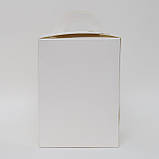 Упаковка для кулічів крейдована біла 140*140*190, фото 2