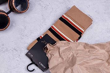 Високі чоловічі шкарпетки, якісні бавовняні шкарпетки