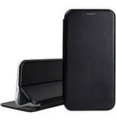 Чохол книжка Samsung Galaxy A55 еко-шкіра Premium Case для смартфона Чорний