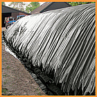 Плівка чорна 100 мкм рулон 3 х 50 м будівельна, фото 9