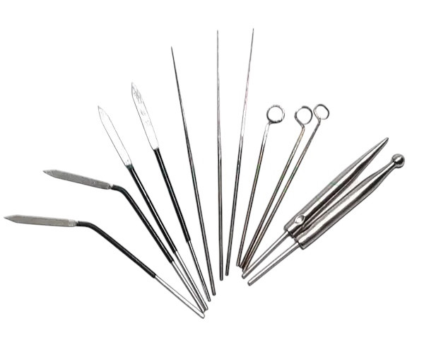 Набір насадок електродів для діатермокоагулятора Khors косметологія, 12шт.