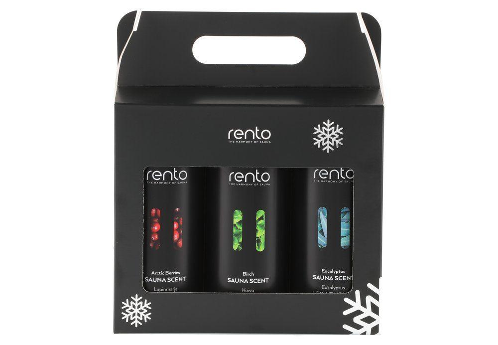 Подарунковий набір ароматизаторів Rento 3х400 мл, фото 1