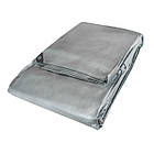 Тарпауліновий тент PLANDEKA 260 г/м² 3×4 м — щільний водонепроникний тент для дачі, будівництва й техніки, фото 3