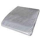 Покривний тент "PLANDEKA" 10×15 м 160 г/м² — водонепроникний тарпаулін для накриття авто, дров і вантажу, фото 7