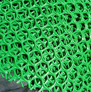 Пластикова сітка 6 х 8 мм 1.50 м*30 м парканна зелена Сота