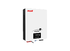Акумуляторна батарея MUST LP16-48100 (LiFePO4 51,2V 100Ah 5,12kWh)