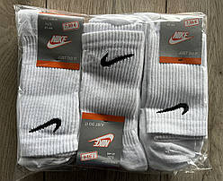 Чоловічі демисезоні високі шкарпетки в рубчик з вишивкою