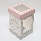 Упаковка великодня з принтом 150*150*245, фото 4