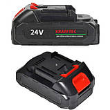 Літій-іонний акумулятор KRAFFTEC 24V 1500mAh для електроінструментів, фото 5