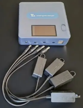 Швидкий зарядний пристрій 6 в 1 для DJI Mavic 3/3 Pro/3T/3E з екраном