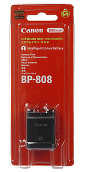 Батарея Canon BP-808  (FS10, FS100, FS11)