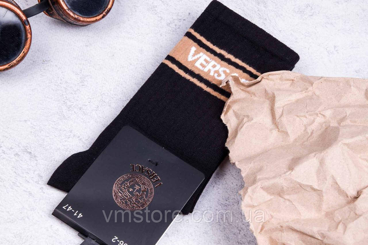 Шкарпетки чоловічі високі, якісні модні чоловічі шкарпетки, фото 1