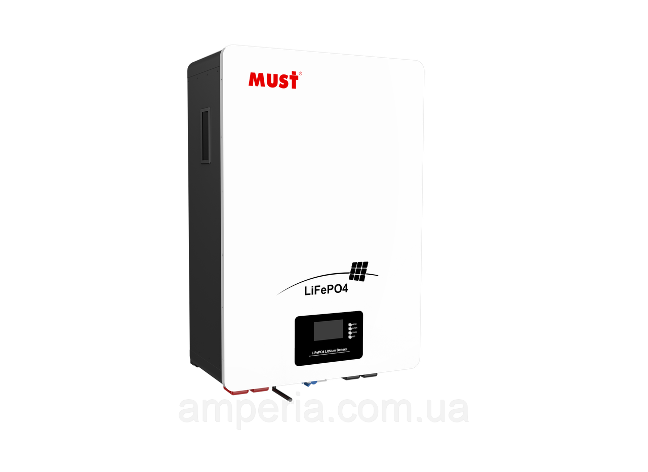 Акумуляторна батарея LP16-48200 MUST (LiFePO4 51.2V 200Ah 10,24kWh)