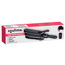 Плойка для локонів волосся Soulima 19389 Hair Waver 22 мм, фото 2