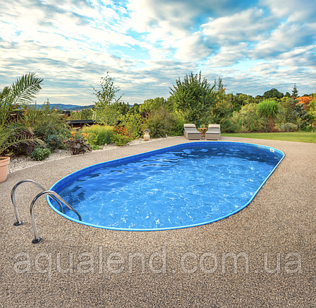 Басейн каркасний IBIZA, ІБІЦА 8 х 4,16 х 1,5 м преміум класу Mountfield збірний заглиблений, фото 1
