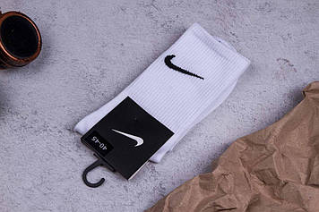 Високі спортивні чоловічі шкарпетки, бавовняні білі шкарпетки