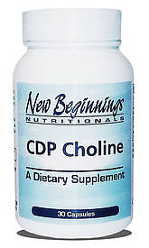 CDP Choline 500 mg (30 caps) Запатентована форма цитиколіну, 30 капсул