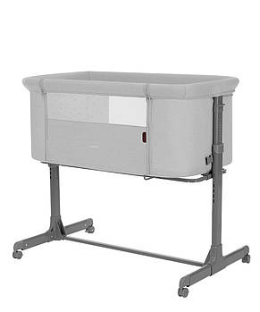 Ліжко для новонароджених CARRELLO Luna CRL-16501 Carbon Grey Сіра