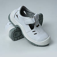 Спецвзуття сандалі з металевим носком cemto "PROFI-SM" (5020) білі 36