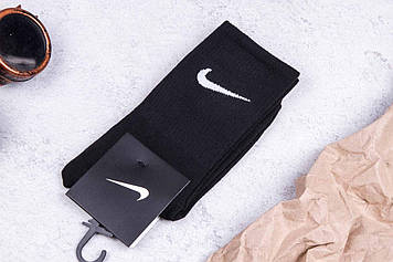 Високі спортивні чоловічі шкарпетки, бавовняні чорні шкарпетки