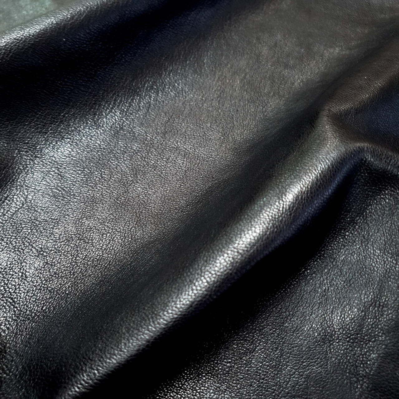 Натуральна шкіра Брускета 1.0 мм Чорний, фото 1