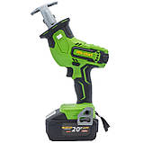 Акумуляторна шабельна пила Procraft PSS30 (без акб та зп) 20 В, 0-3000 об/хв, різ 200 мм, хід 15 мм, фото 3