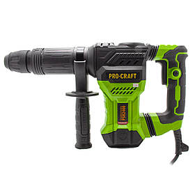 Відбійник молоток Procraft PSH2400, 1300 Вт, 18 Дж, 3900 уд/хв, SDS-MAX, кейс