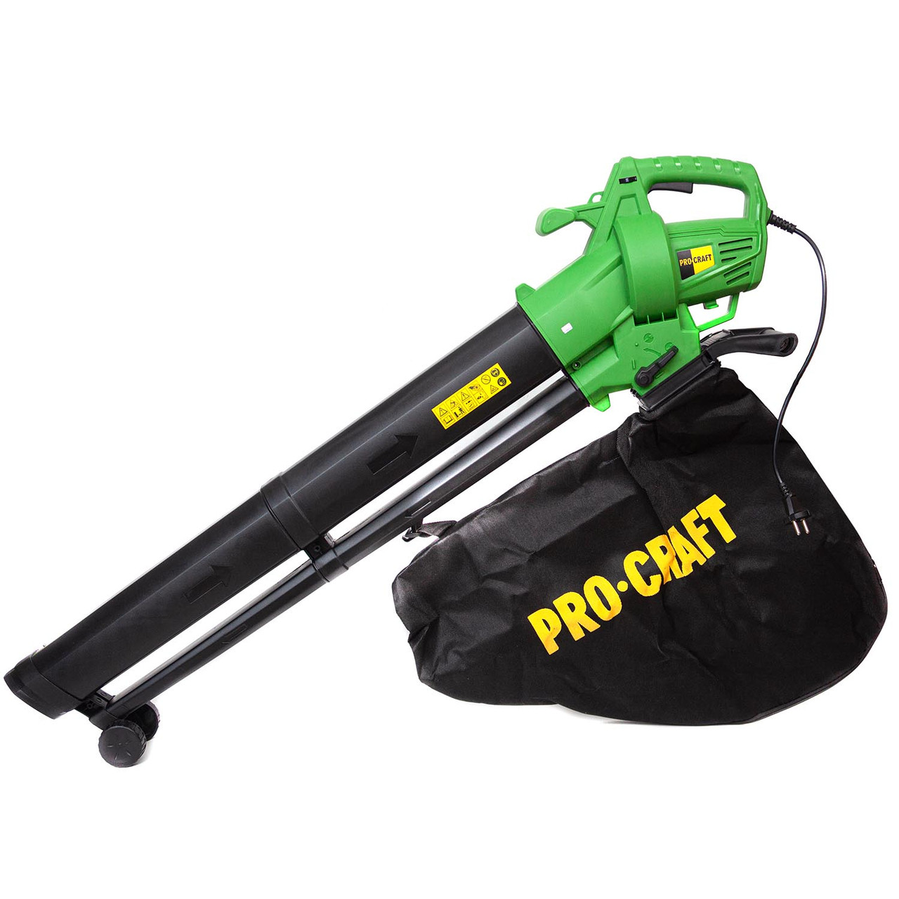 Пилосос-повітродувка Procraft PGU2300, 2200 Вт, 9000 - 15000 об/хв, 35 л