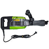 Безщітковий відбійний молоток Procraft PSH2600, 1200 Вт, 50 Дж, 1400 уд/хв, патрон HEX, кейс, фото 3