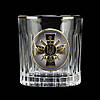 Набір для віскі кристал "Генштаб" 6 келихів, кришталь | Подарунок ЗСУ, Boss Crystal, фото 3