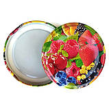 Кришки для консервації гвинтові антикорозійні з малюнком Полінка Twist-off 82 мм, 20 шт. Україна, фото 2