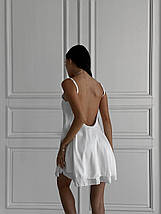 Шовкова сукня міні, фото 2