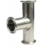 Трійник Т-подібний під кламп 2 дюйма, фото 2